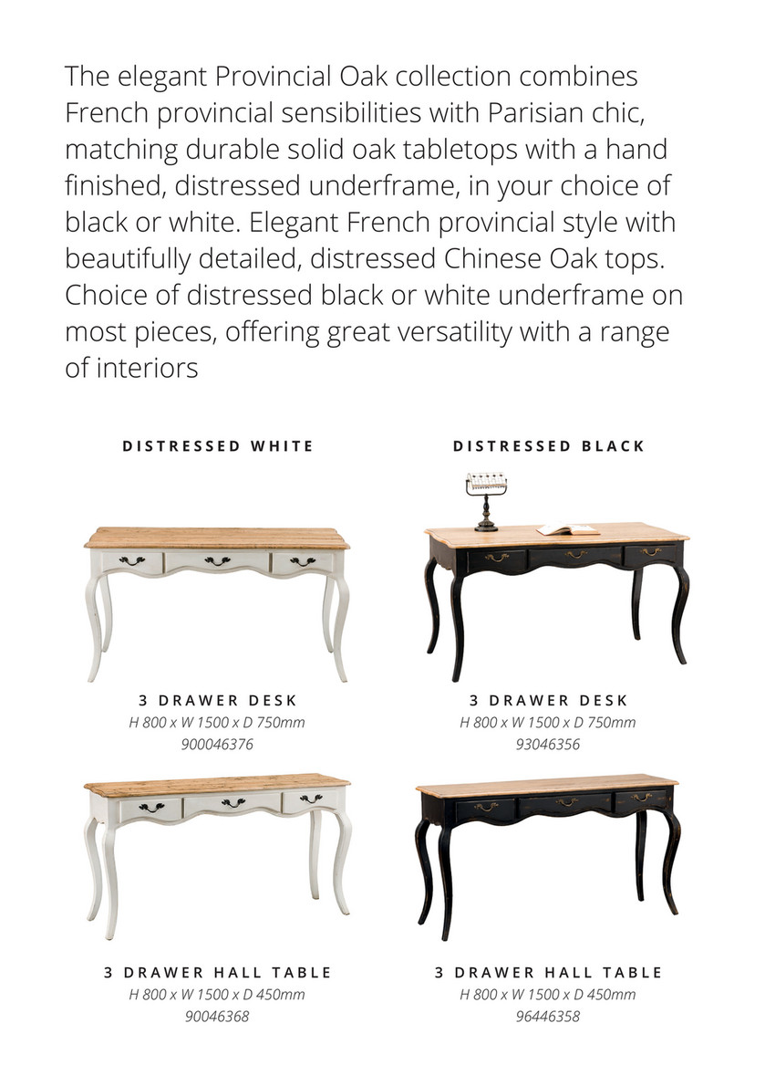 Early settler provincial oak table discount